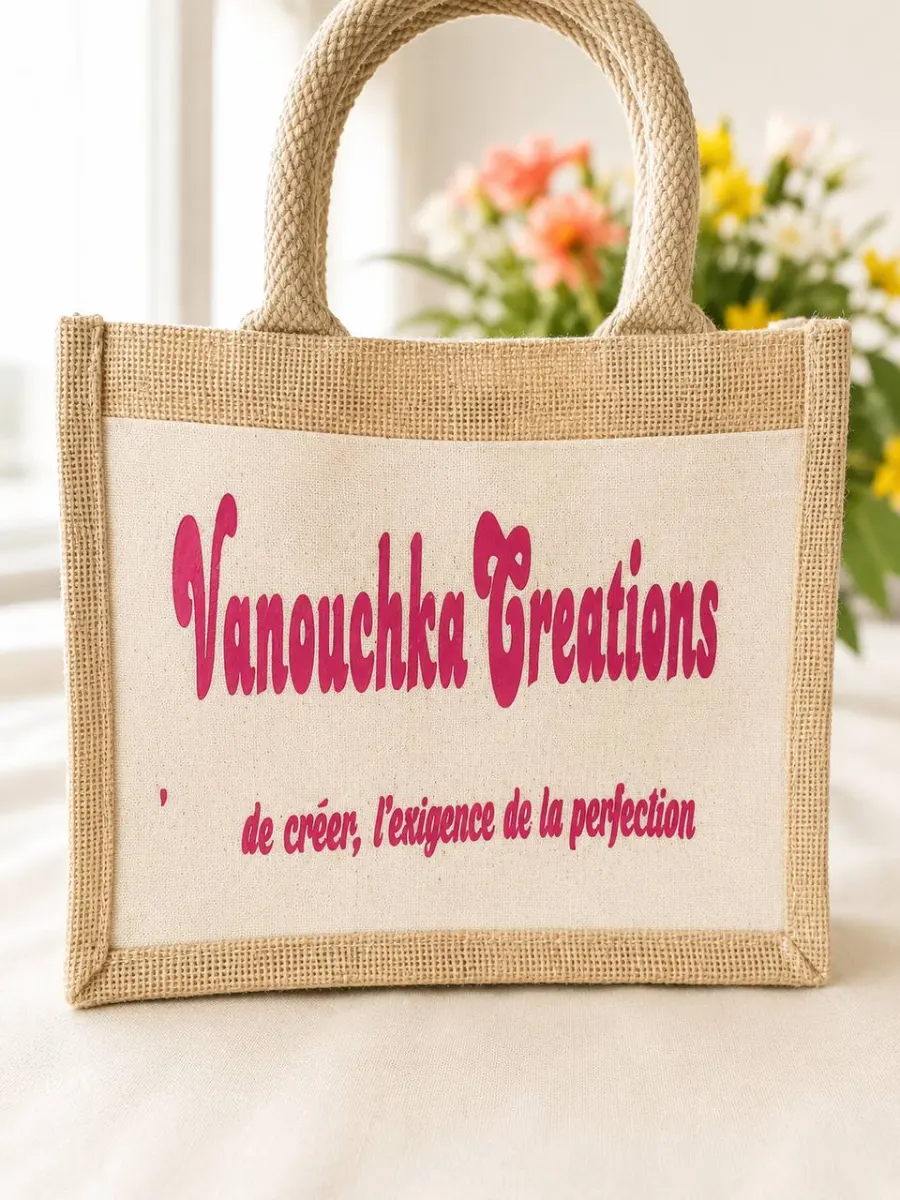 Tote bag jute personnalisé